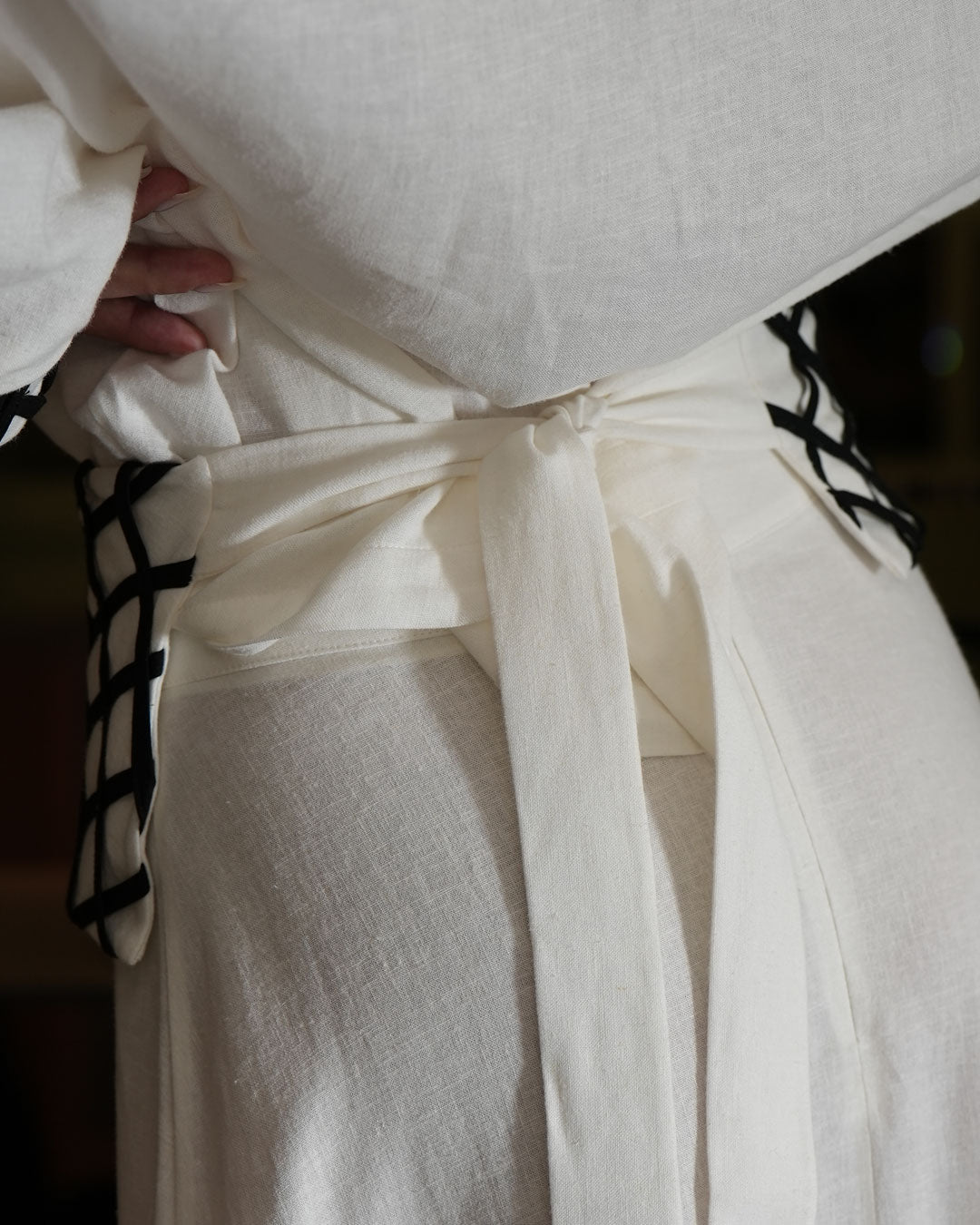 Burcu Aslan Belts MAIA LINEN BELT