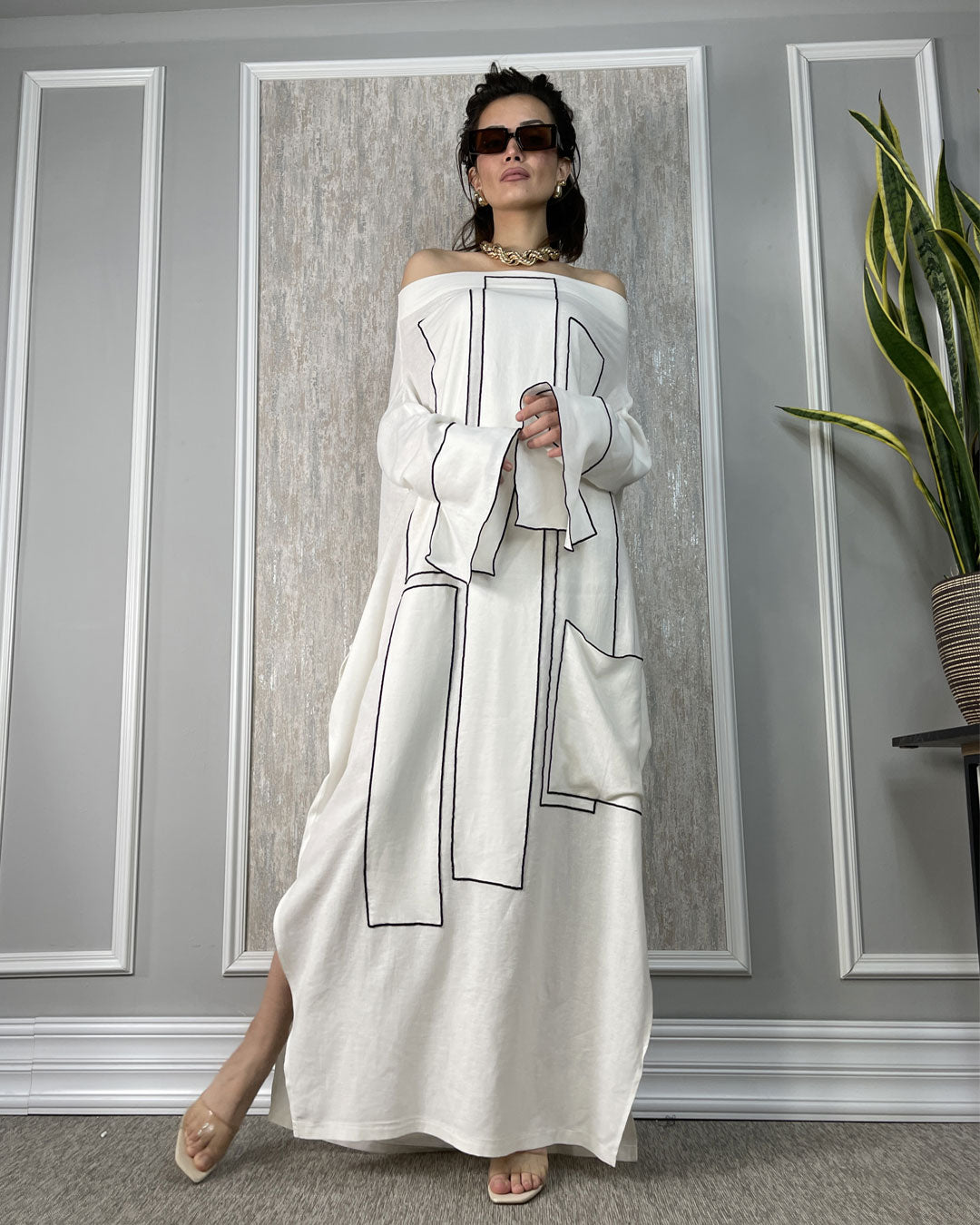 burcuaslan Dress SUZI LINEN DRESS