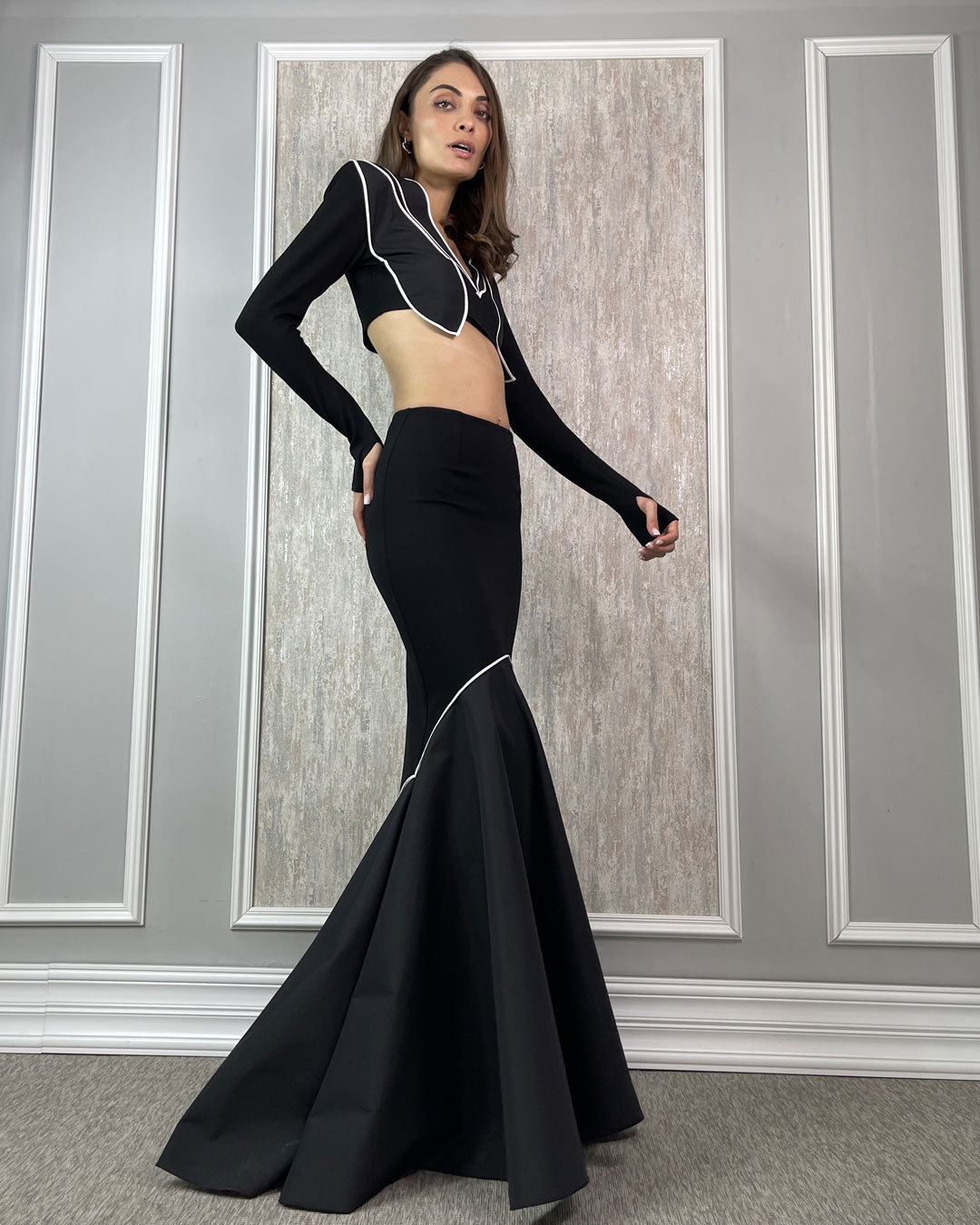 Burcu Aslan Skirt SURO STRECHY SKIRT