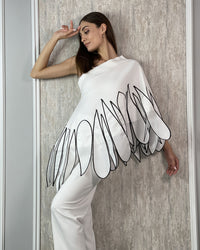 Burcu Aslan Dress PEKA LIMITED EDITION FLEXIBLE CLOAK-BLOUSE