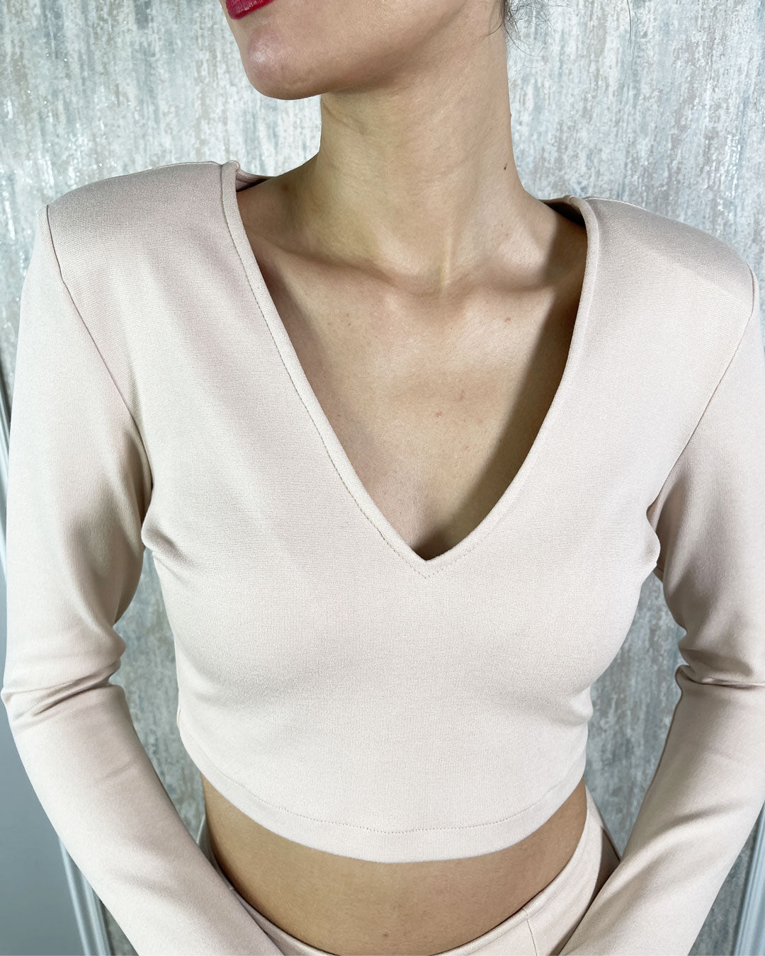 Burcu Aslan Blouse AR CROP BLOUSE