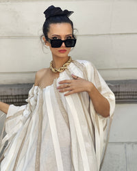 Burcu Aslan Dress OBU LINEN DRESS
