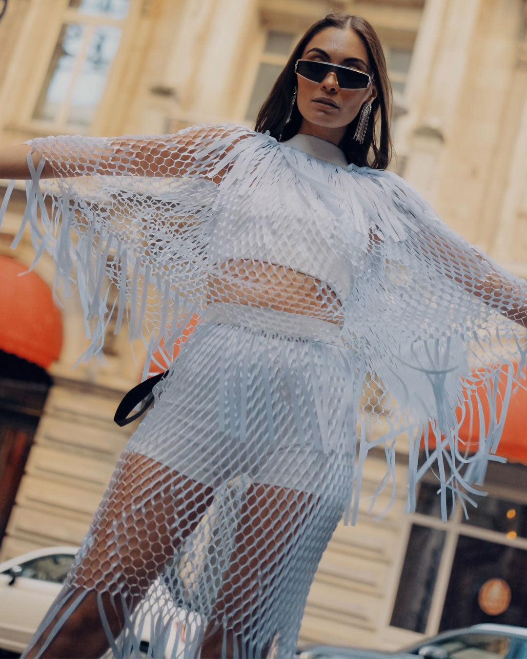 Burcu Aslan Dress MIROLA LOOK (TOTAL 4 PIECES)