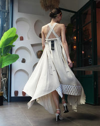 Burcu Aslan Dress TAYE LINEN DRESS