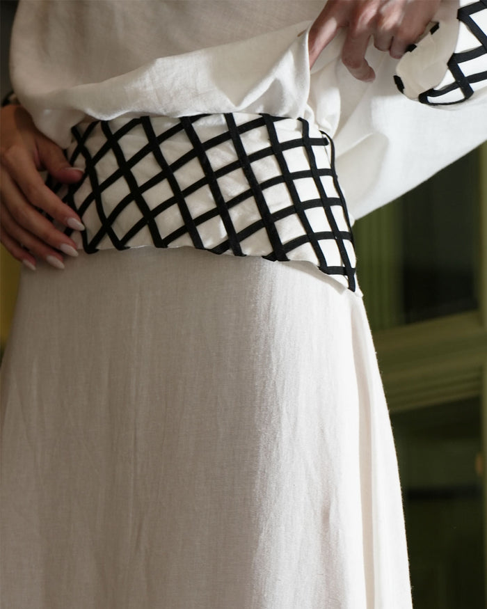 Burcu Aslan Belts MAIA LINEN BELT