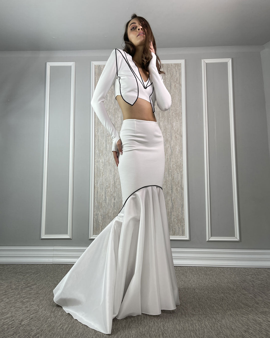 Burcu Aslan Skirt BEDA STRECHY SKIRT
