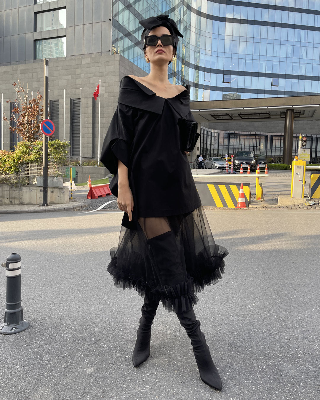 Burcu Aslan Tunic BASO OVERSIZE SHIRT-TUNIC