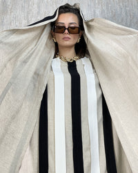 Burcu Aslan Dress TINOLA DRESS & SHAWL SET