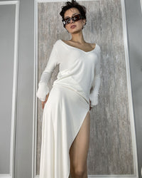 Burcu Aslan Tunic PILO SOFT LONG TUNIC