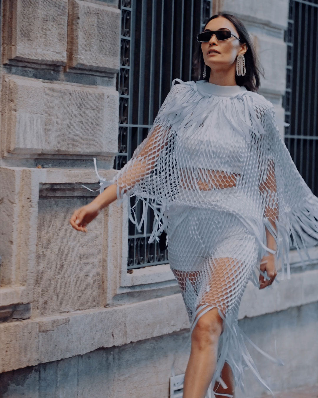 Burcu Aslan Dress MIROLA LOOK (TOTAL 4 PIECES)