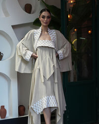 Burcu Aslan Dress TAYE LINEN DRESS