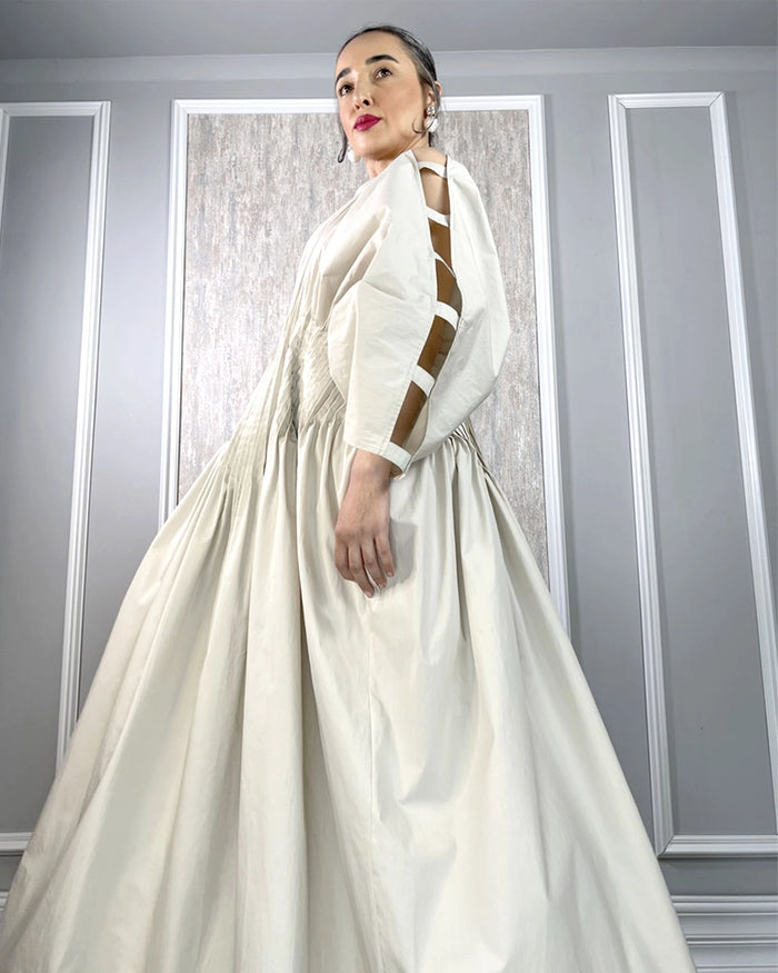 Burcu Aslan Dress NALE COTTON OVERSIZE DRESS