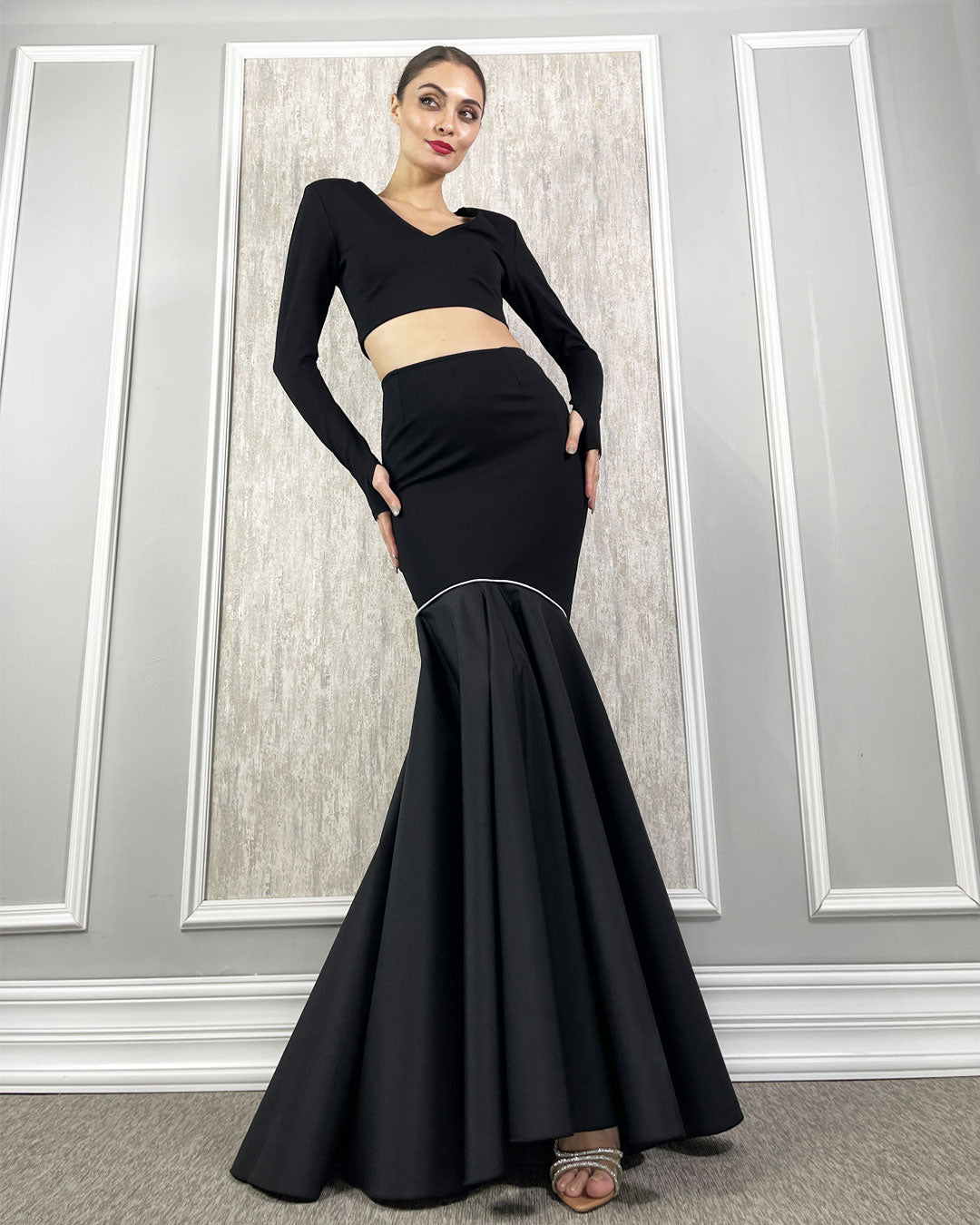 Burcu Aslan Blouse ELO CROP BLOUSE
