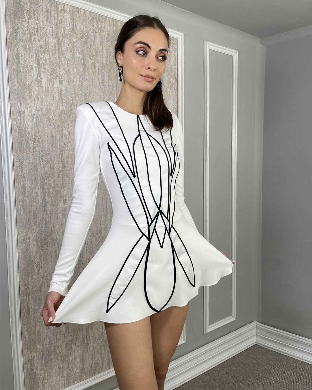 Burcu Aslan Dress URA MINI DRESS-TUNIC