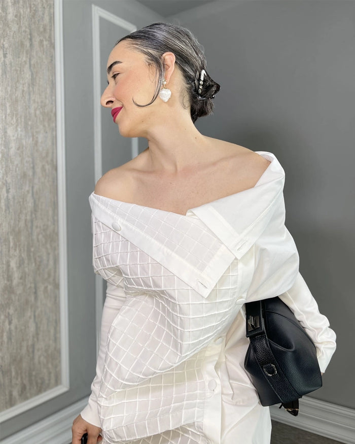 Burcu Aslan Dress TETE COTTON SHIRT / DRESS