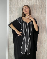 Burcu Aslan Dress MADU LONG OVERSIZE DRESS