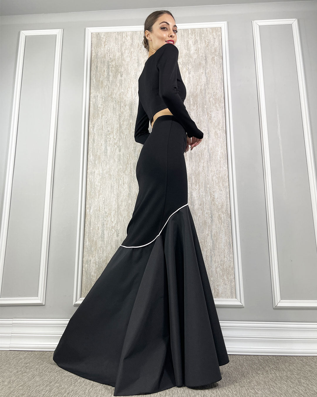 Burcu Aslan Blouse ELO CROP BLOUSE