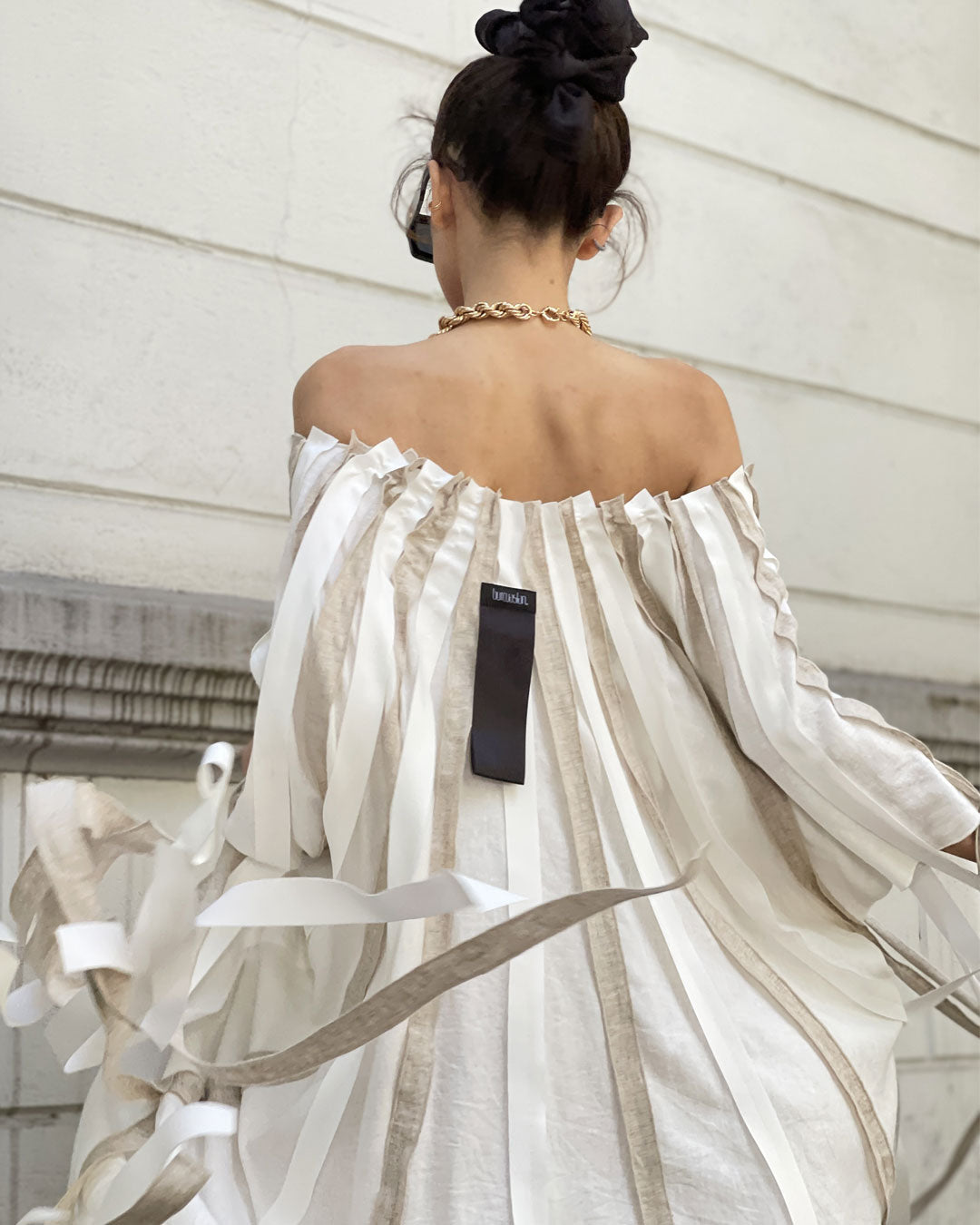 Burcu Aslan Dress OBU LINEN DRESS