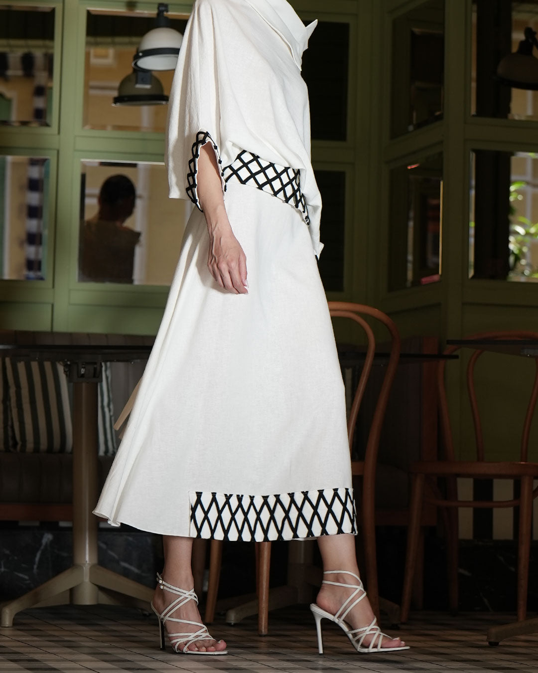 Burcu Aslan Skirt NELI LINEN SKIRT