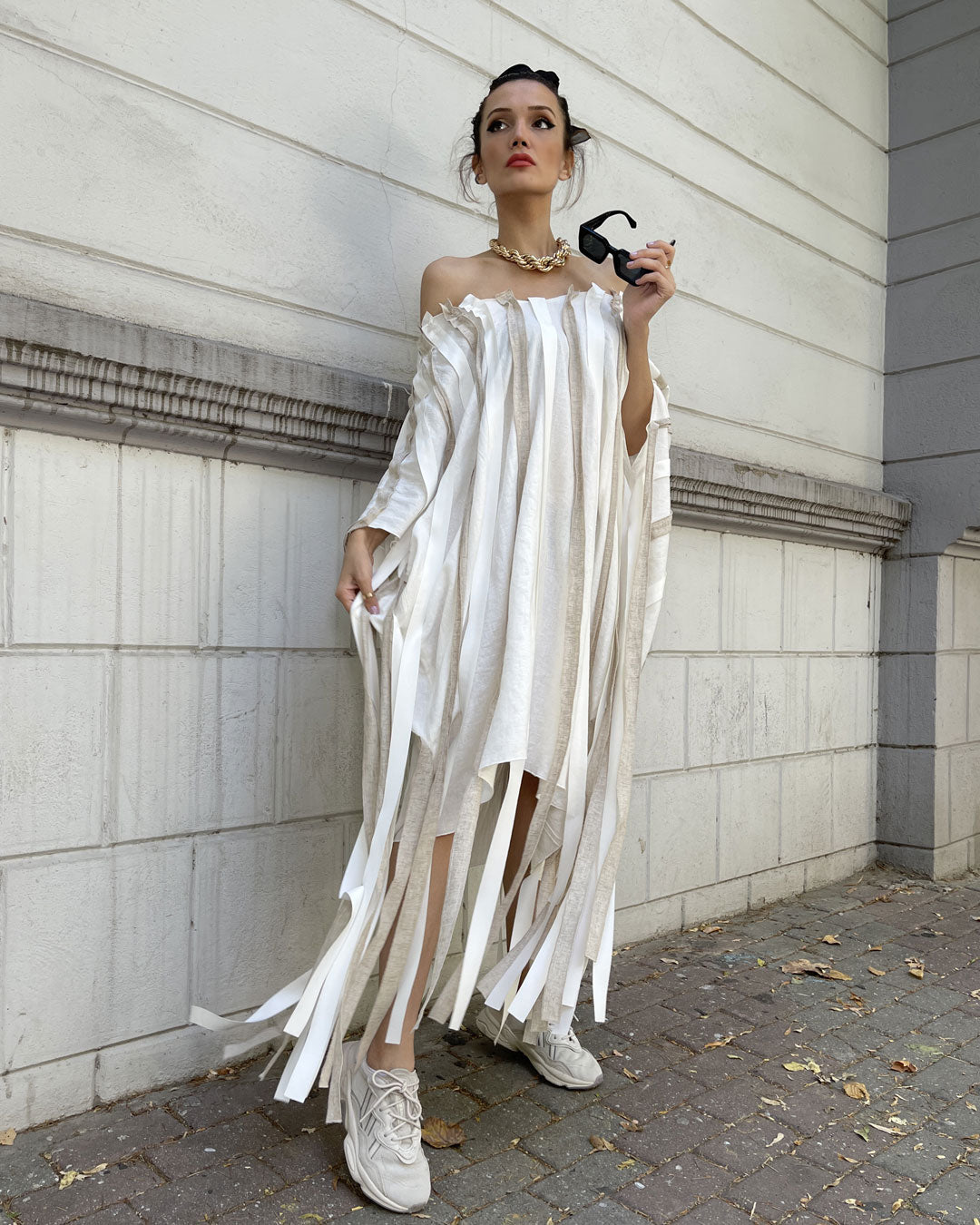 Burcu Aslan Dress OBU LINEN DRESS
