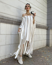 Burcu Aslan Dress OBU LINEN DRESS