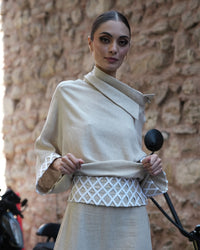 Burcu Aslan Blouse PREO LINEN BLOUSE