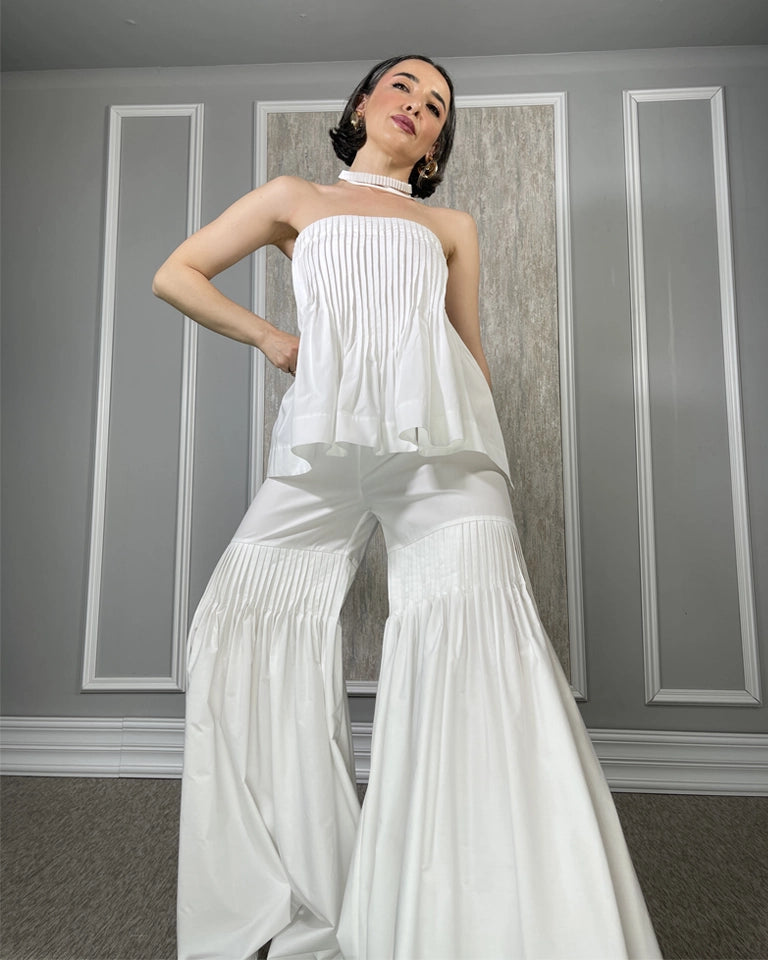Burcu Aslan Pants BETOR COTTON PANTS