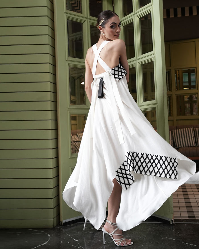 Burcu Aslan Dress EPO LINEN DRESS