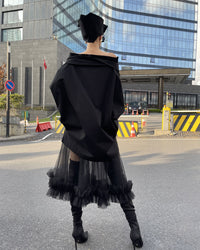 Burcu Aslan Skirt BASOLA TULLE SKIRT