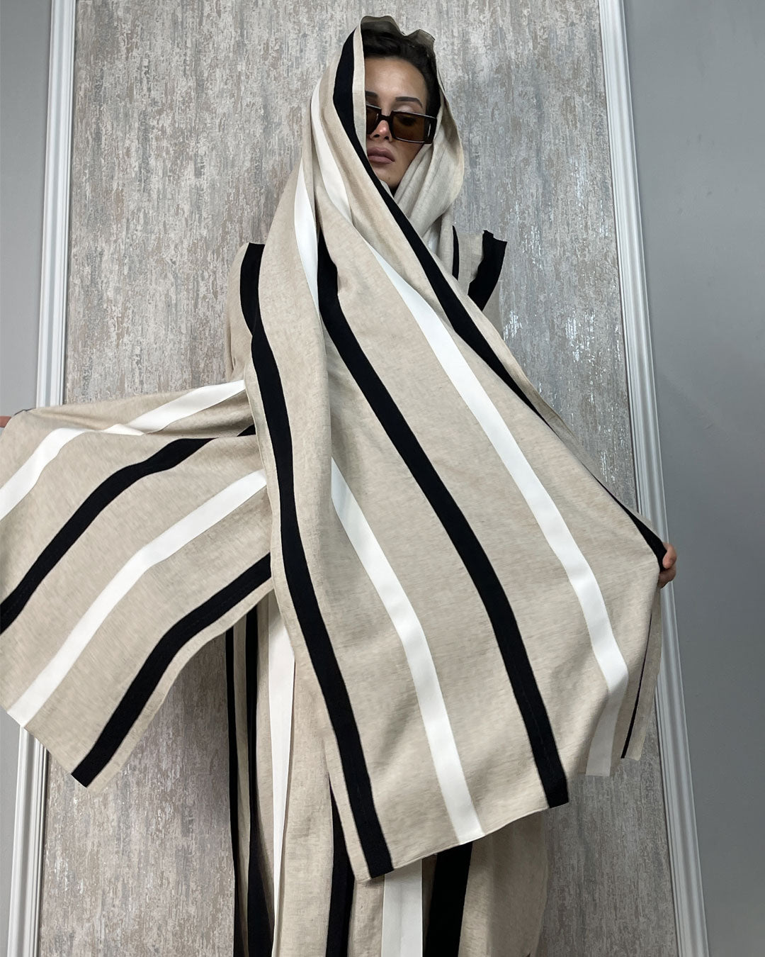Burcu Aslan Dress TINOLA DRESS & SHAWL SET