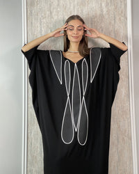 Burcu Aslan Dress MADU LONG OVERSIZE DRESS