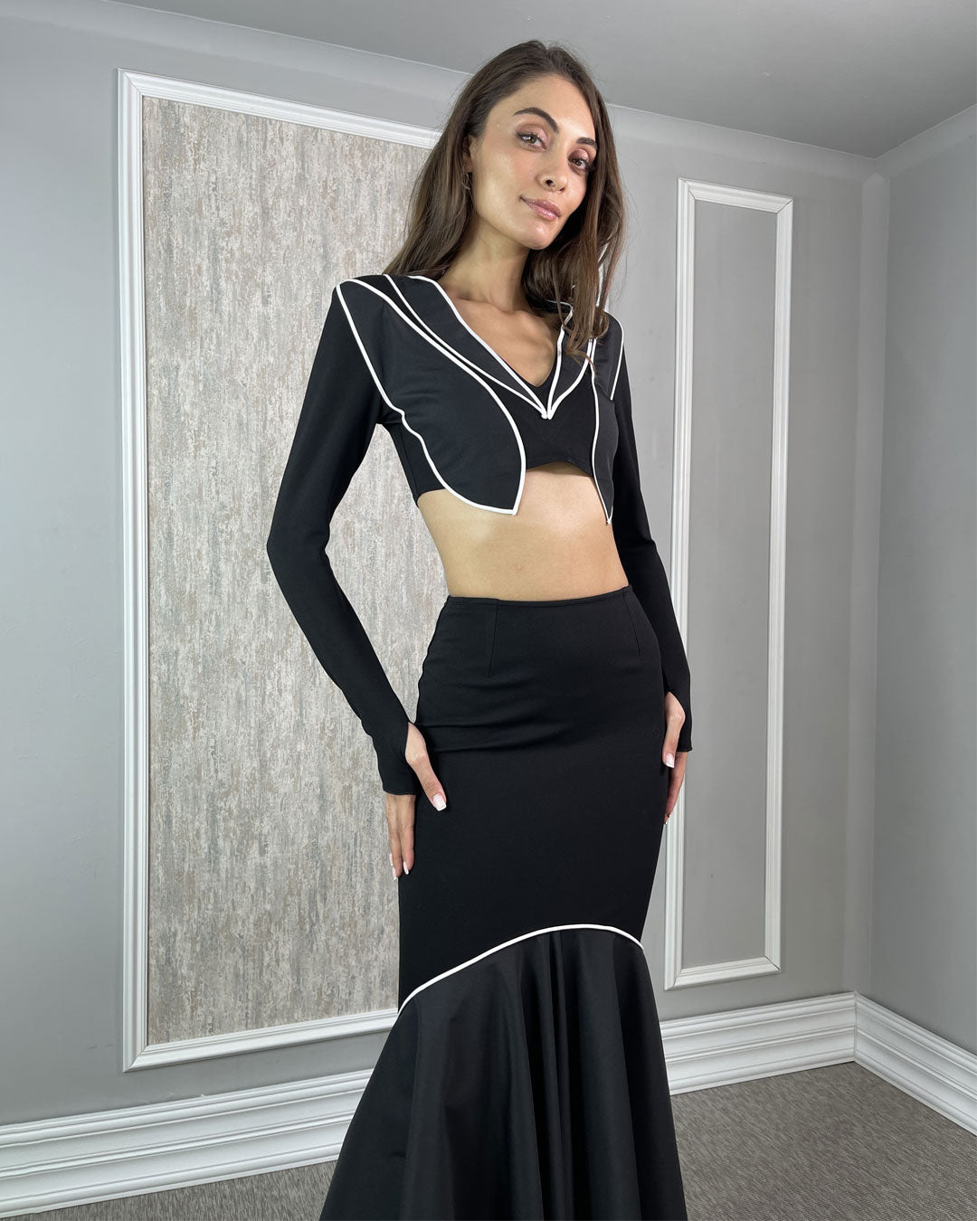 Burcu Aslan Skirt SURO STRECHY SKIRT