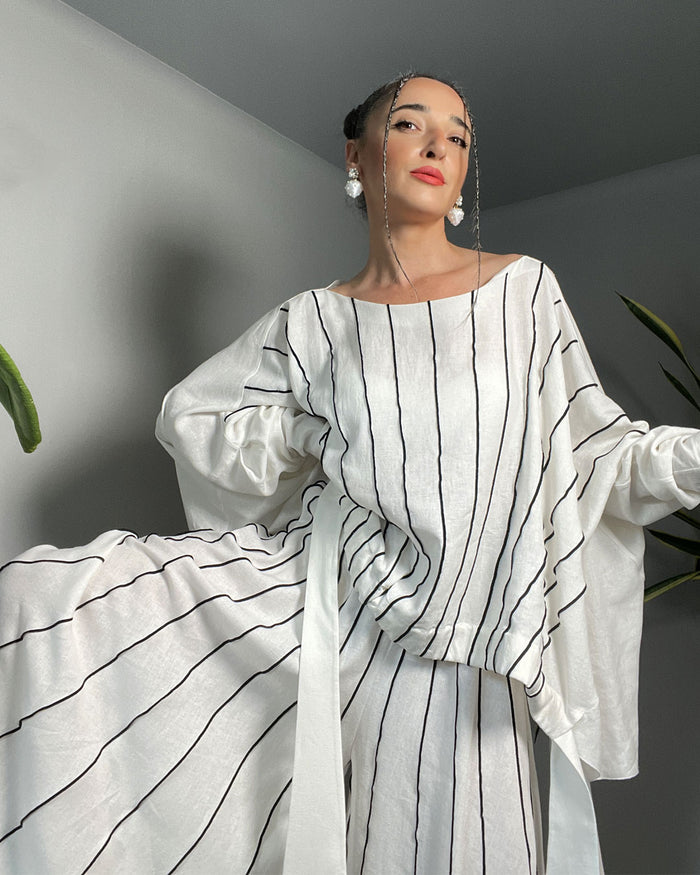 Burcu Aslan Blouse ERANA LINEN BLOUSE
