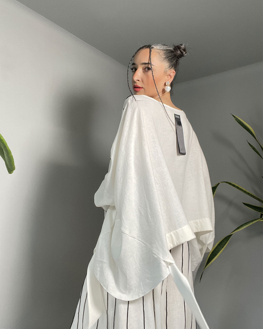 Burcu Aslan Blouse ERANA LINEN BLOUSE