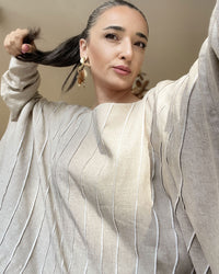 Burcu Aslan Blouse ZAVO LINEN BLOUSE