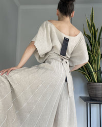 Burcu Aslan Blouse MUDI LINEN BLOUSE