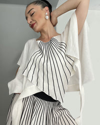Burcu Aslan Blouse OLE LINEN BLOUSE