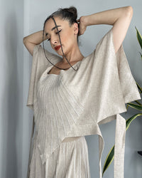 Burcu Aslan Blouse MUDI LINEN BLOUSE