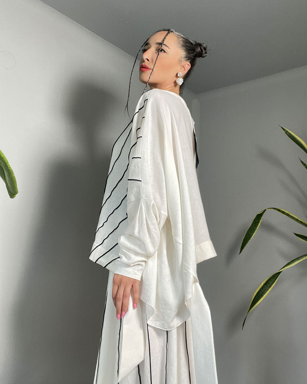 Burcu Aslan Blouse ERANA LINEN BLOUSE