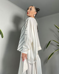 Burcu Aslan Blouse ERANA LINEN BLOUSE