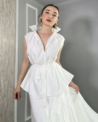 Burcu Aslan Blouse BAK COTTON BLOUSE