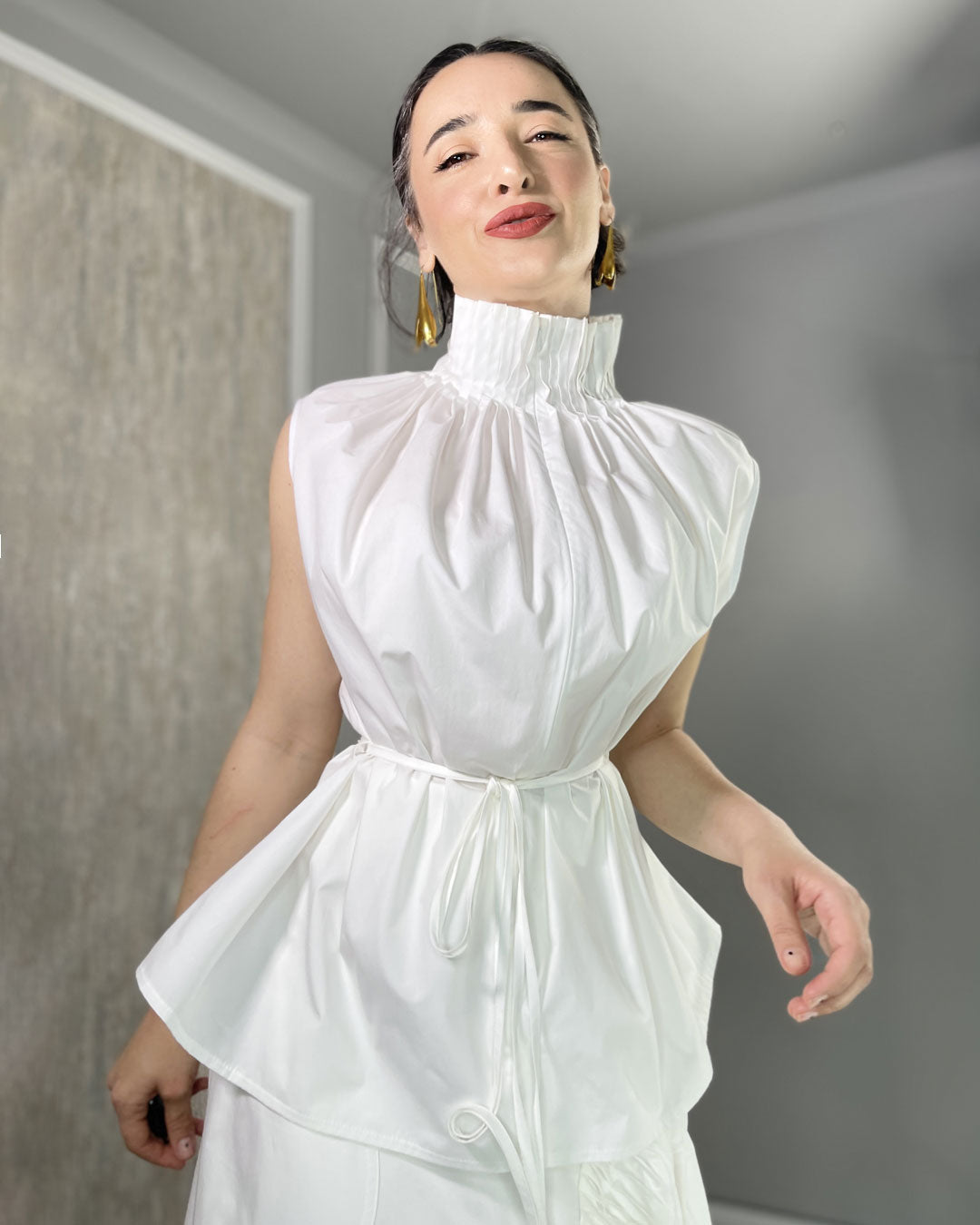 Burcu Aslan Dress KARO TOTAL SUIT