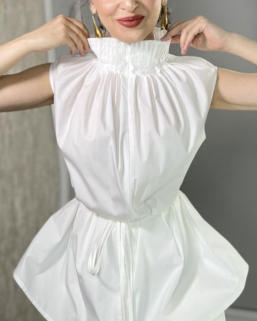 Burcu Aslan Blouse BAK COTTON BLOUSE