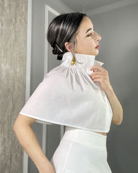 Burcu Aslan Top BAKEBA CLOAK / TOP/ BLOUSE