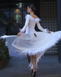 Burcu Aslan Skirt TIJELE FLEXIBLE SKIRT