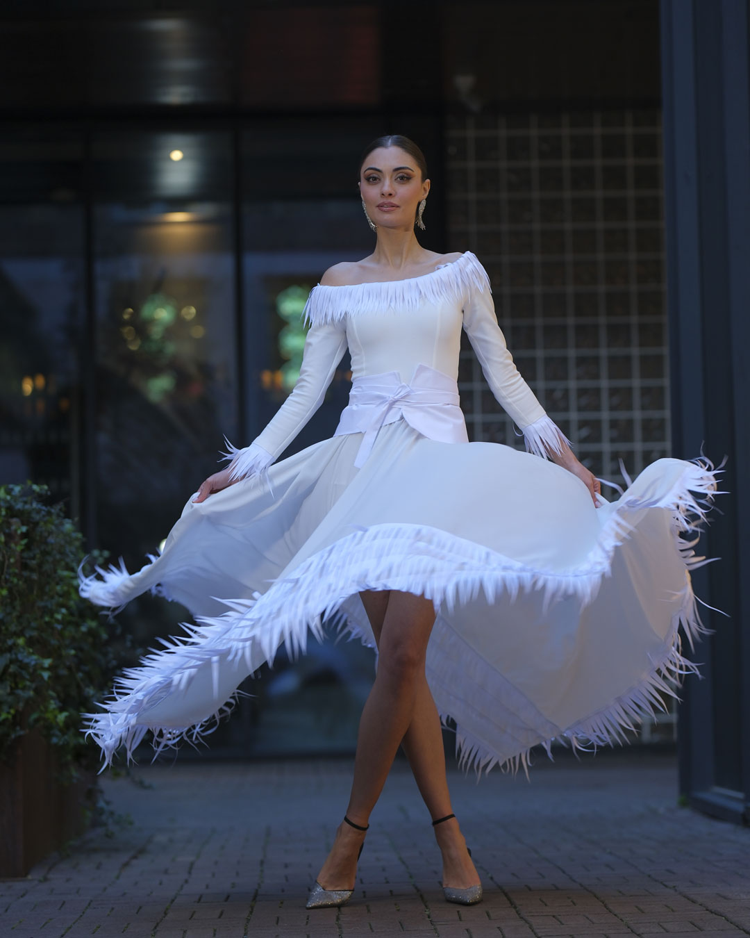 Burcu Aslan Skirt TIJELE FLEXIBLE SKIRT