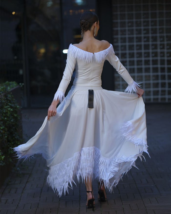 Burcu Aslan Skirt TIJELE FLEXIBLE SKIRT