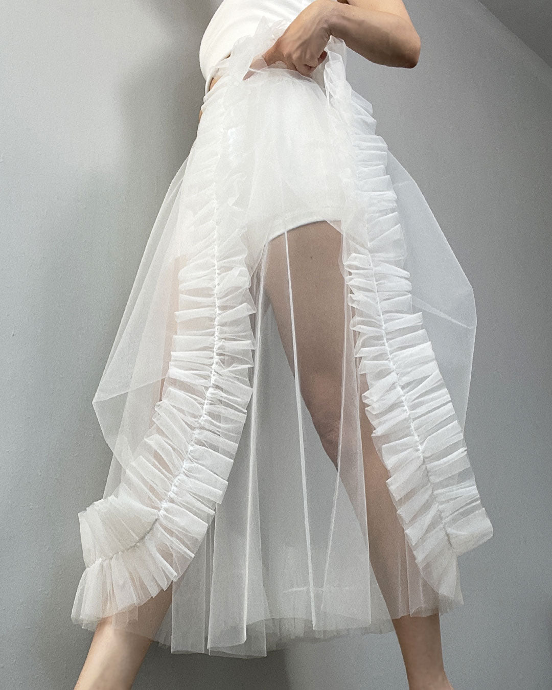 Burcu Aslan Skirt SABURA TULLE SKIRT