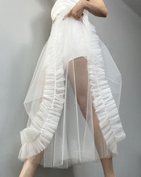 Burcu Aslan Skirt SABURA TULLE SKIRT