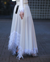 Burcu Aslan Skirt TIJELE FLEXIBLE SKIRT